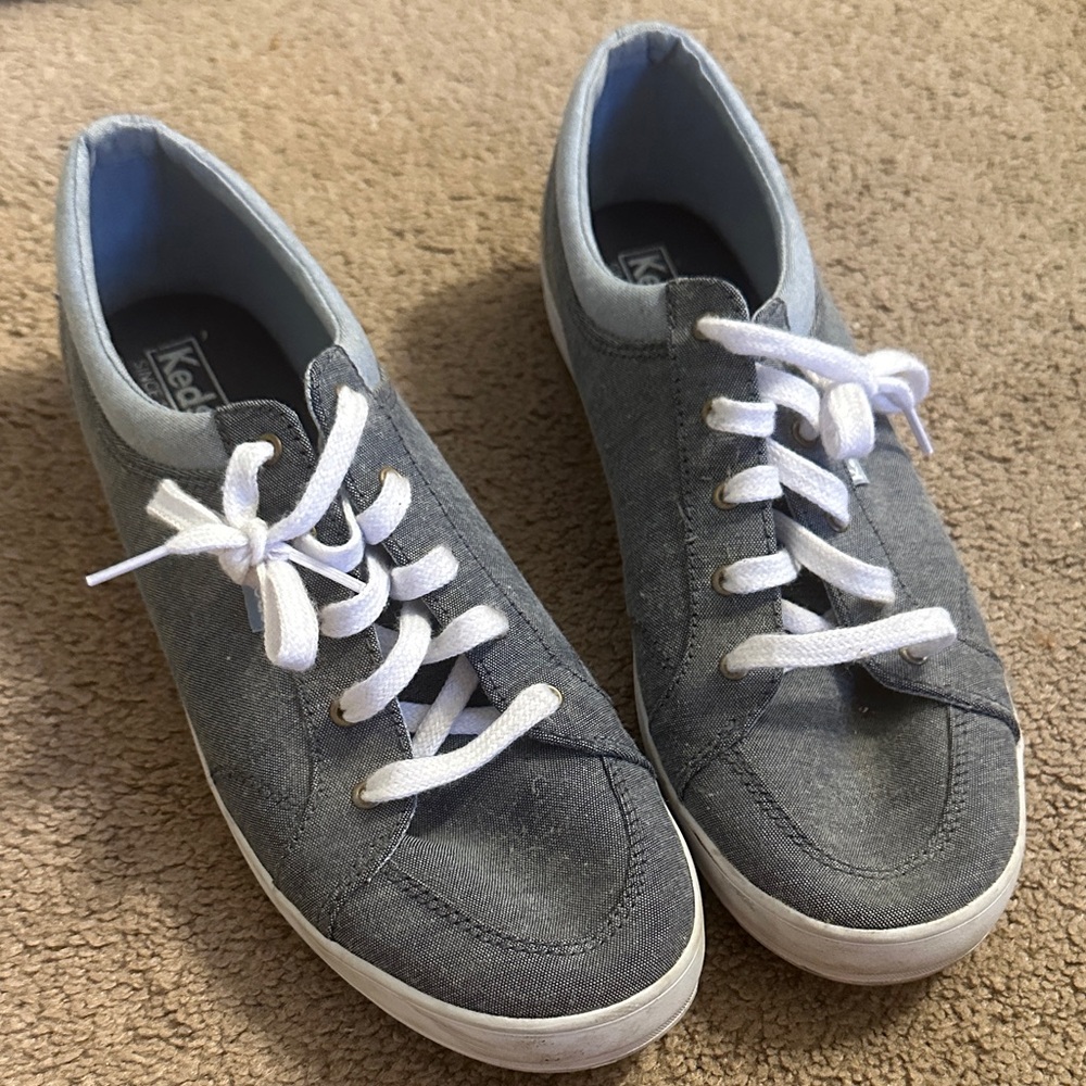 Keds Women’s 11 Dream Foam Memory Foam in denim blue